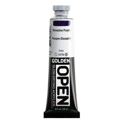 OPEN ACRYLIC 2OZ DIOXAZINE PURPLE