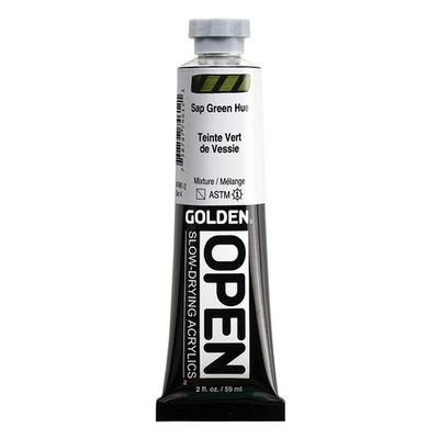 OPEN ACRYLIC 2OZ SAP GREEN HUE