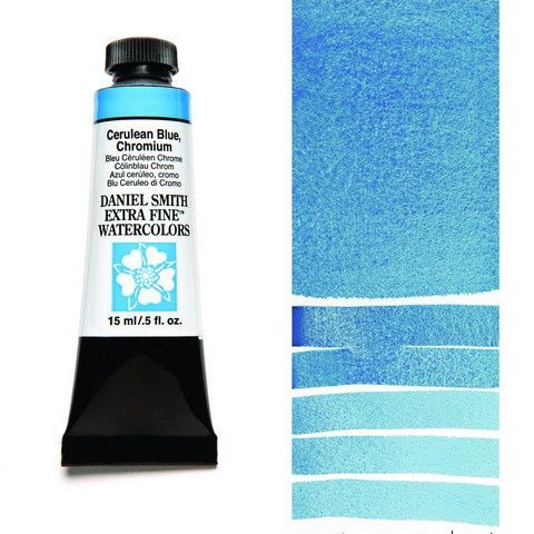 DANIEL SMITH XF WATERCOLOR 15ML CERULEAN BLUE CHROMIUM