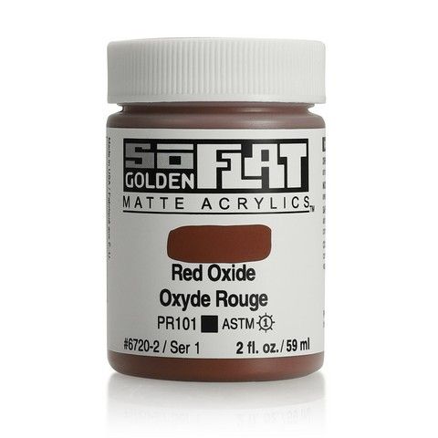 SOFLAT MATTE ACRYLIC 2OZ RED OXIDE