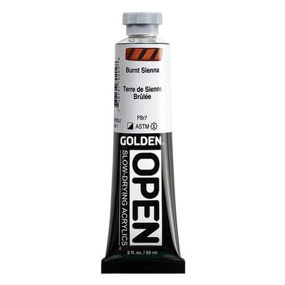 OPEN ACRYLIC 2OZ BURNT SIENNA
