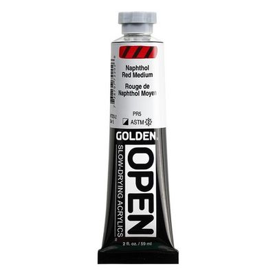 OPEN ACRYLIC 2OZ NAPHTHOL RED MEDIUM