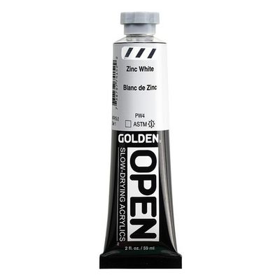 OPEN ACRYLIC 2OZ ZINC WHITE