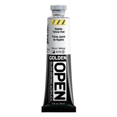 OPEN ACRYLIC 2OZ NAPLES YELLOW HUE
