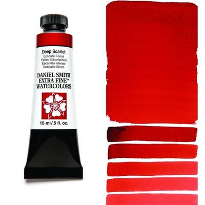 DANIEL SMITH XF WATERCOLOR 15ML DEEP SCARLET