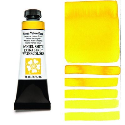 DANIEL SMITH XF WATERCOLOR 15ML HANSA YELLOW DEEP