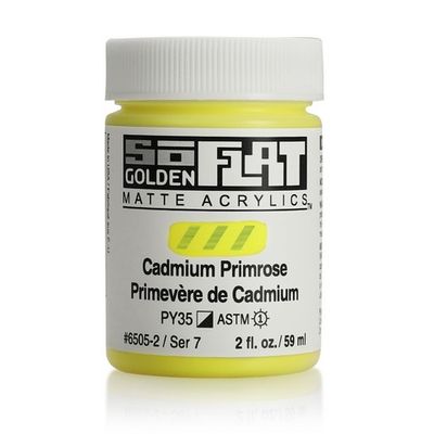 SOFLAT MATTE ACRYLIC 2OZ CADMIUM PRIMROSE