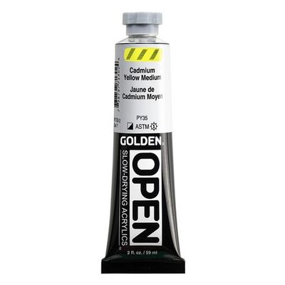 OPEN ACRYLIC 2OZ CADIUM YELLOW MEDIUM