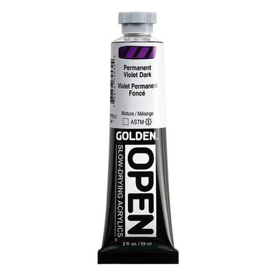 OPEN ACRYLIC 2OZ PERMANENT VIOLET DARK