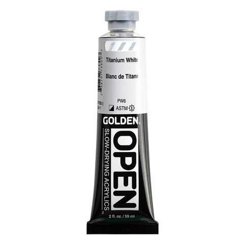 OPEN ACRYLIC 2OZ TITANIUM WHITE