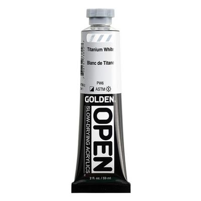 OPEN ACRYLIC 2OZ TITANIUM WHITE