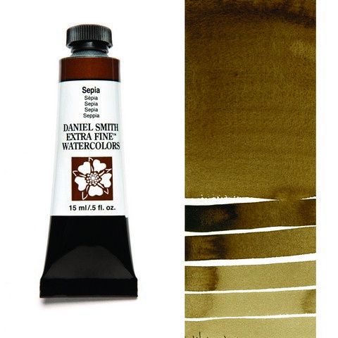 DANIEL SMITH XF WATERCOLOR 15ML SEPIA