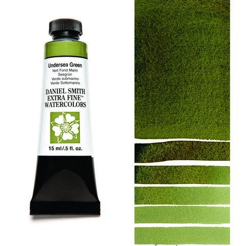 DANIEL SMITH XF WATERCOLOR 15ML UNDERSEA GREEN