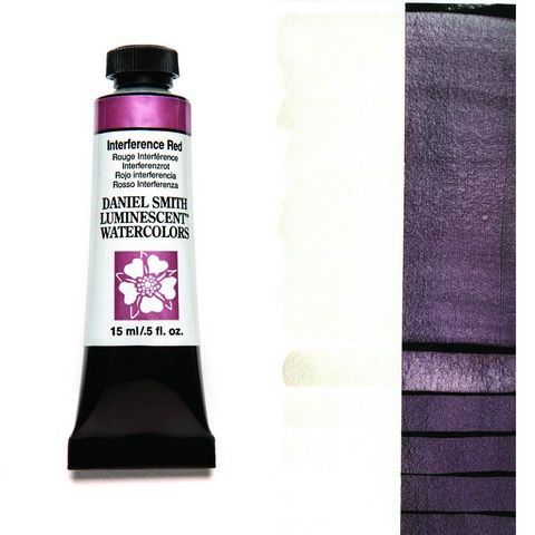 DANIEL SMITH XF WATERCOLOR 15ML INTERFERENCE RED LM