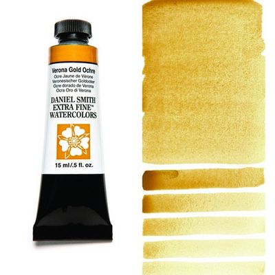 DANIEL SMITH XF WATERCOLOR 15ML VERONA GOLD OCHRE