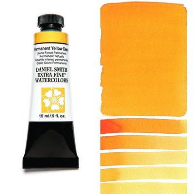DANIEL SMITH XF WATERCOLOR 15ML PERMANENT YELLOW DEEP