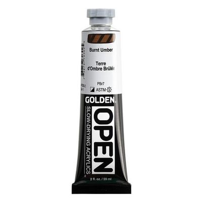 OPEN ACRYLIC 2OZ BURNT UMBER