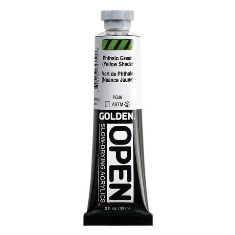 OPEN ACRYLIC 2OZ PHTHALO GREEN / YELLOW SHADE