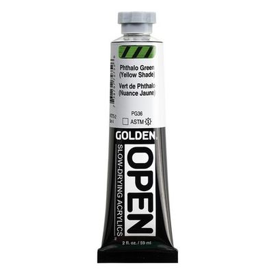 OPEN ACRYLIC 2OZ PHTHALO GREEN / YELLOW SHADE