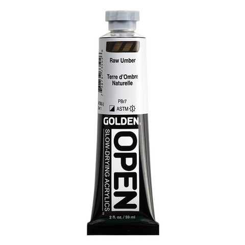 OPEN ACRYLIC 2OZ RAW UMBER