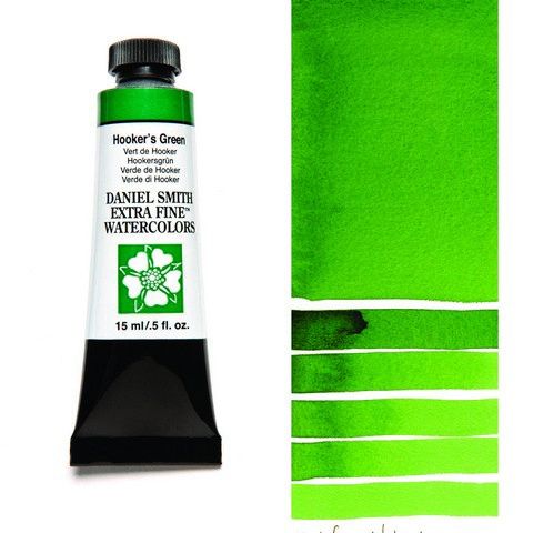 DANIEL SMITH XF WATERCOLOR 15ML HOOKERS GREEN