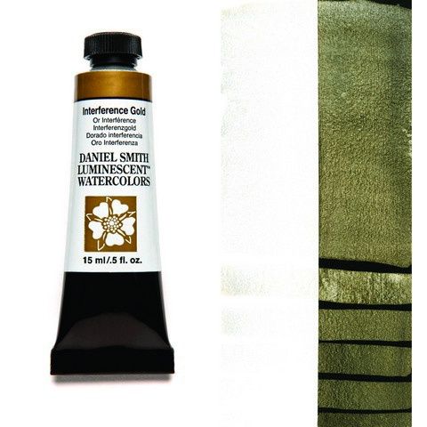 DANIEL SMITH XF WATERCOLOR 15ML INTERFERENCE GOLD LM