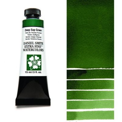 DANIEL SMITH XF WATERCOLOR 15ML SAP GREEN DEEP