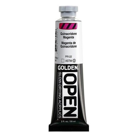 OPEN ACRYLIC 2OZ QUINACRIDONE MAGENTA