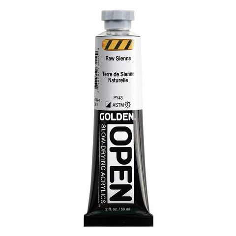 OPEN ACRYLIC 2OZ RAW SIENNA