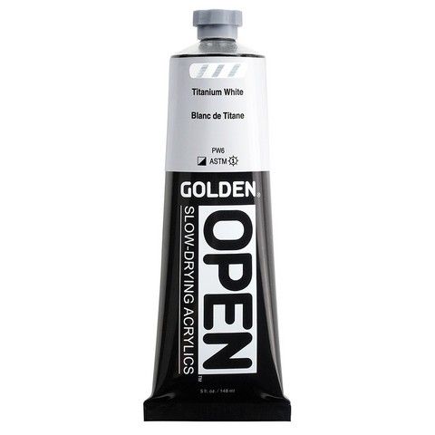 OPEN ACRYLIC 5OZ TITANIUM WHITE