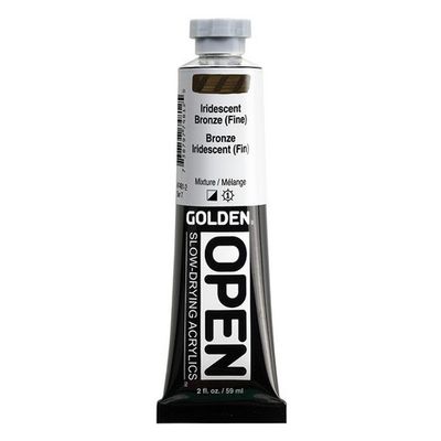OPEN ACRYLIC 2OZ IRIDESCENT BRONZE (FINE)