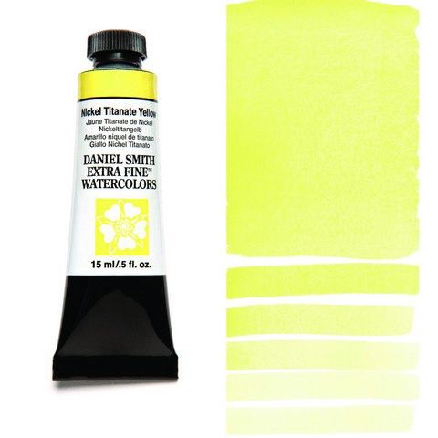 DANIEL SMITH XF WATERCOLOR 15ML NICKEL TITANATE YELLOW