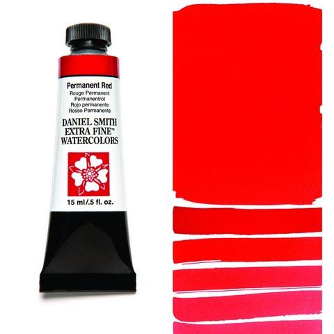 DANIEL SMITH XF WATERCOLOR 15ML PERMANENT RED
