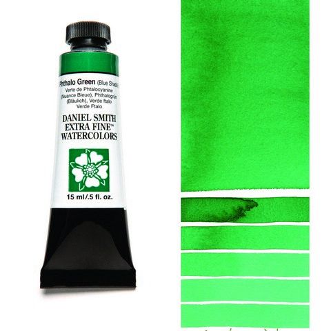 DANIEL SMITH XF WATERCOLOR 15ML PHTHALO GREEN (BLUE SHADE)