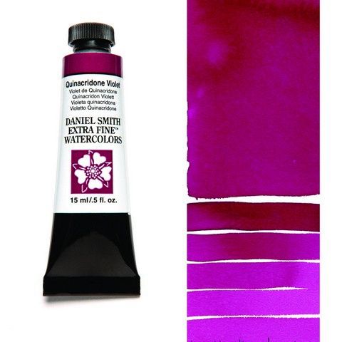 DANIEL SMITH XF WATERCOLOR 15ML QUINACRIDONE VIOLET