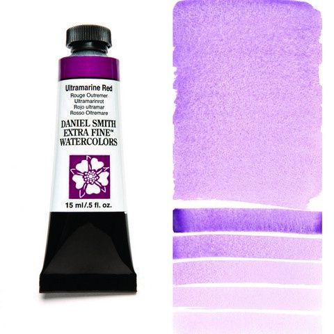 DANIEL SMITH XF WATERCOLOR 15ML ULTRAMARINE RED