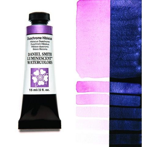 DANIEL SMITH XF WATERCOLOR 15ML DUOCHROME HIBISCUS LM