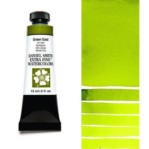 DANIEL SMITH XF WATERCOLOR 15ML GREEN GOLD