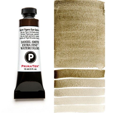 DANIEL SMITH XF WATERCOLOR 15ML PRIMATE BURNT TIGERS EYE GENUINE PT