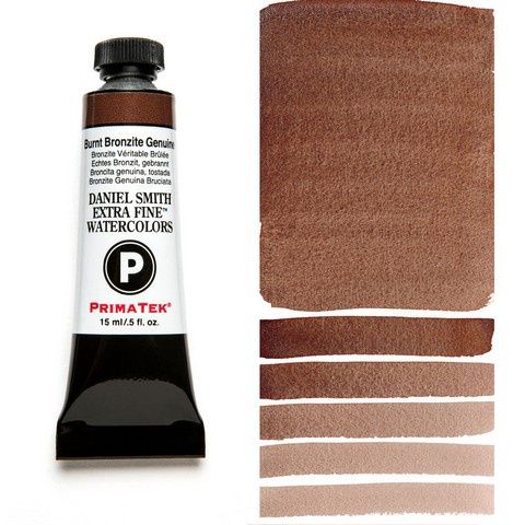 DANIEL SMITH XF WATERCOLOR 15ML PRIMATEK BNT BRNZIT GENN PT