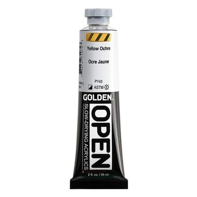 OPEN ACRYLIC 2OZ YELLOW OCHRE