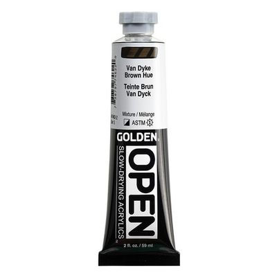 OPEN ACRYLIC 2OZ VANDYKE BROWN HUE