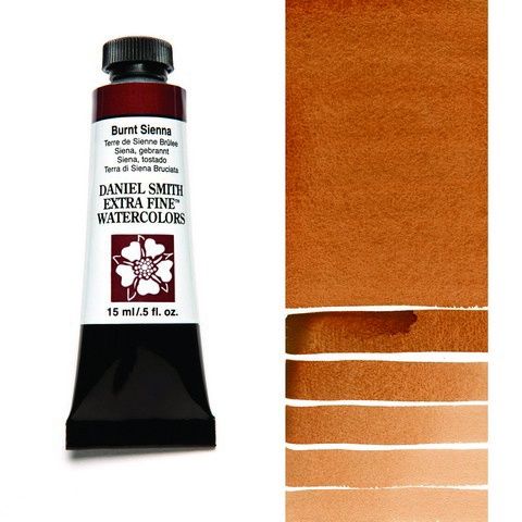 DANIEL SMITH XF WATERCOLOR 15ML BURNT SIENNA