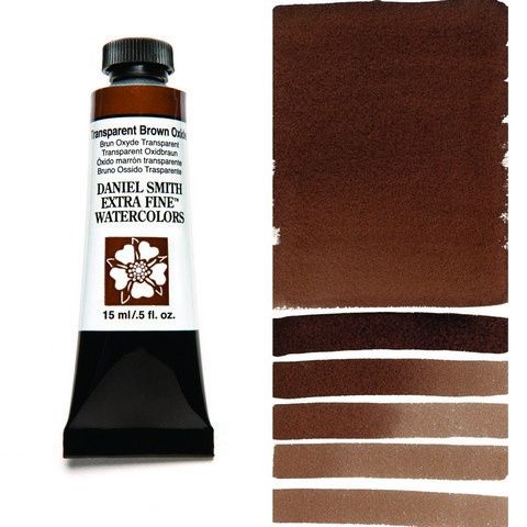 DANIEL SMITH XF WATERCOLOR 15ML TRANSPARENT BROWN OXIDE