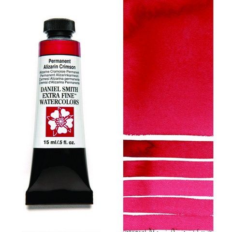DANIEL SMITH XF WATERCOLOR 15ML PERMANENT  ALIZARIN CRIMSON