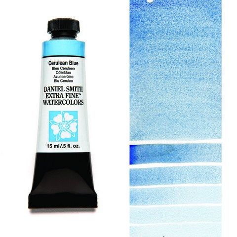 DANIEL SMITH XF WATERCOLOR 15ML CERULEAN BLUE