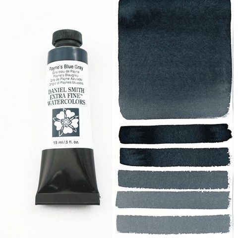 DANIEL SMITH XF WATERCOLOR 15ML PAYNES BLUE GRAY