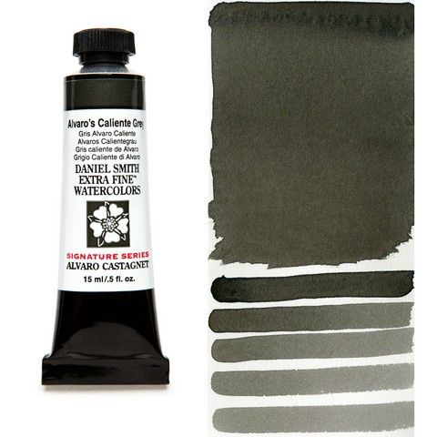 DANIEL SMITH XF WATERCOLOR 15ML ALVAROS CALIENTE GREY