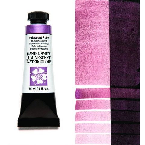 DANIEL SMITH XF WATERCOLOR 15ML IRIDESCENT RUBY LM