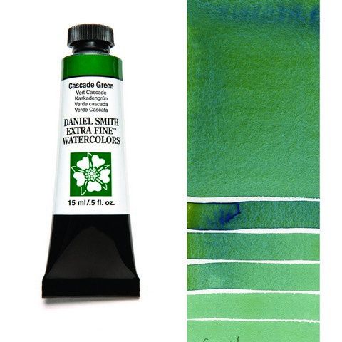 DANIEL SMITH XF WATERCOLOR 15ML CASCADE GREEN